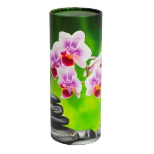 BW Orchid-Scattering Cylinder